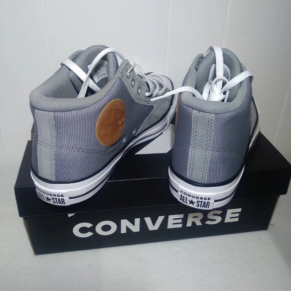 Converse Men's Size 12.0 CTAS Malden St Mid Classic Greysmoke/white A09499C -New - Picture 8 of 10